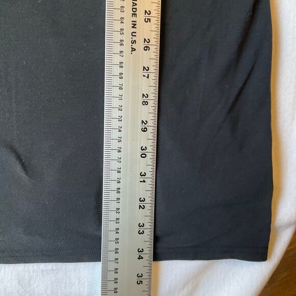 Columbia Women Dress size S sleeveless Knee Length Stretchy Solid Black - Picture 5 of 10